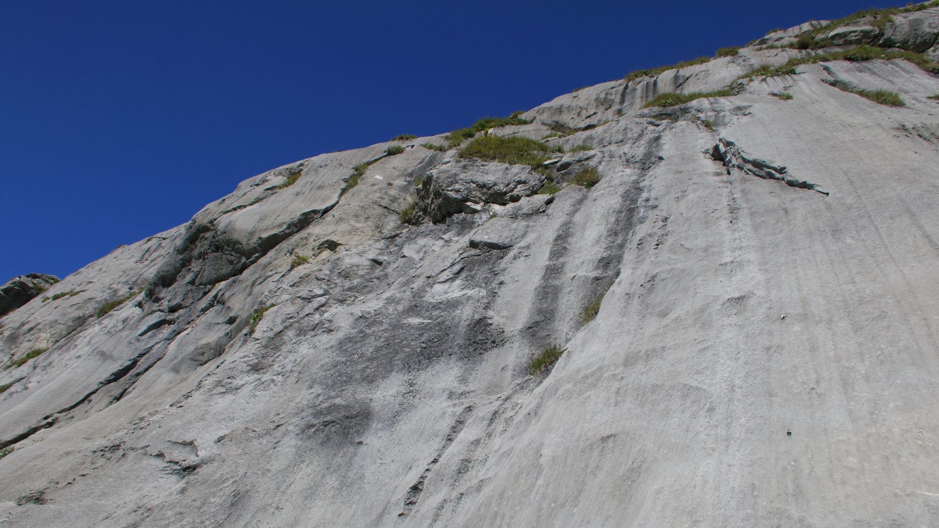 Felswand Beim Clean Climbing Lehrpfad